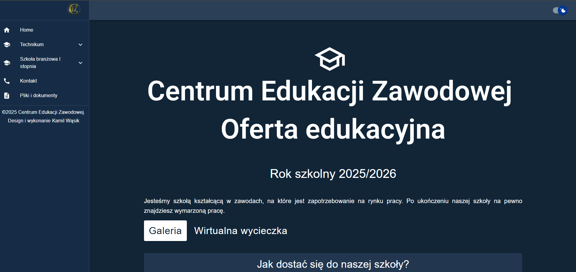 Centrum Edukacji Zawodowej 2024